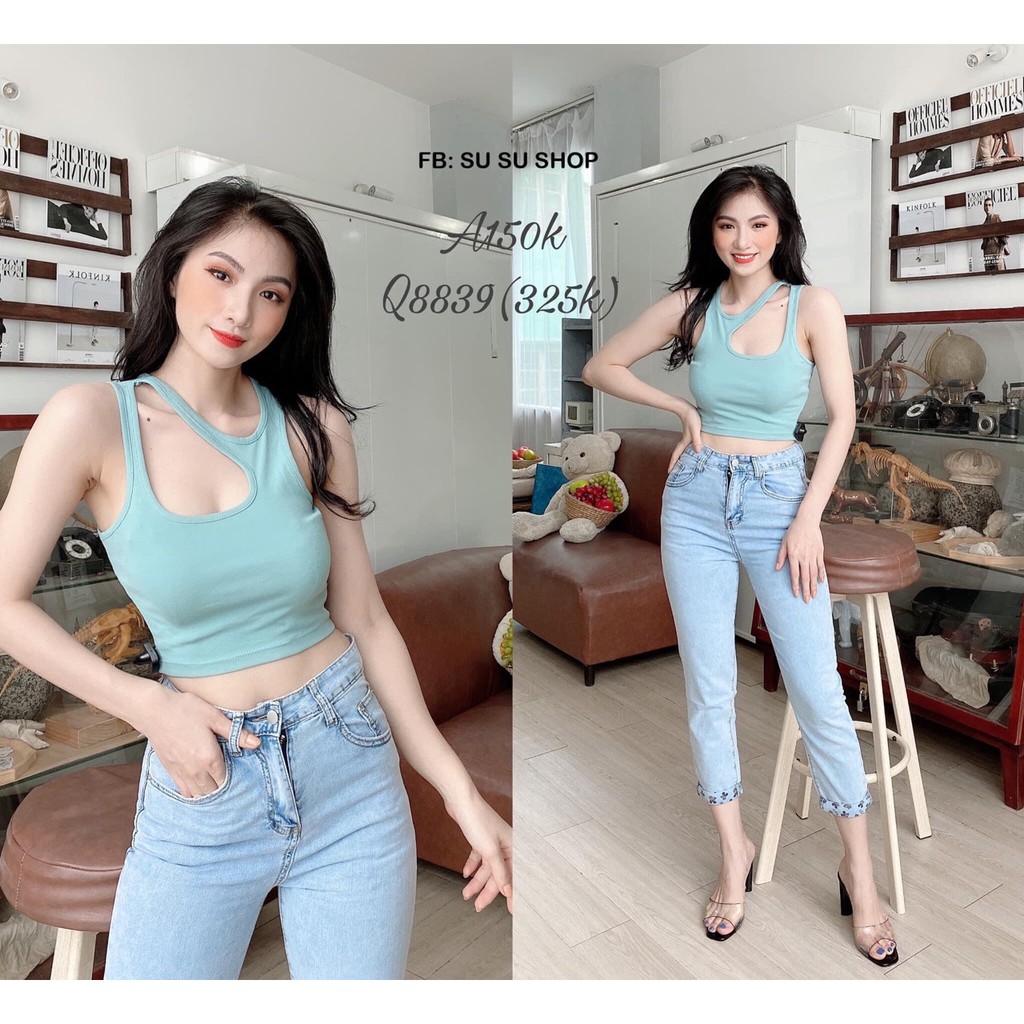 Áo ba lỗ cổ kiểu phong cách thể thao cực ngầu TTSA0400