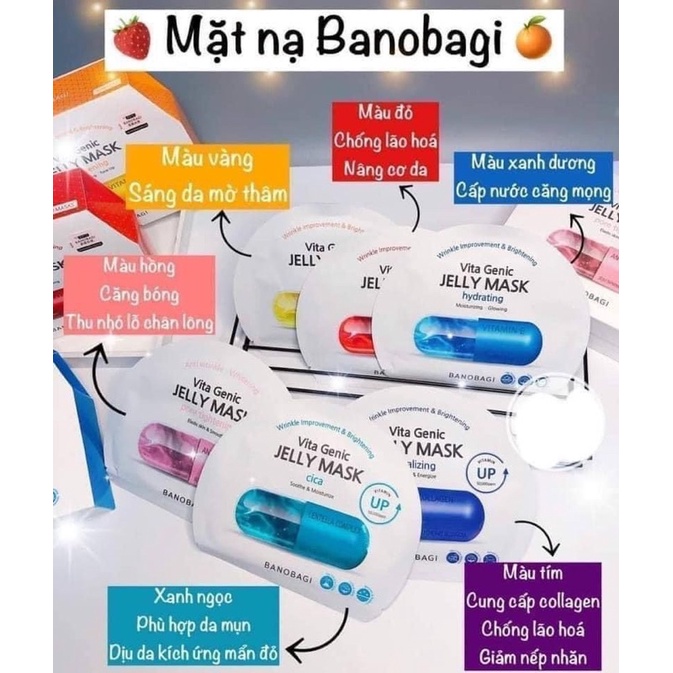 Mặt nạ Vita Genic Whitening & Repair xanh đậm