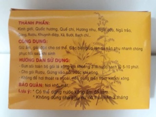 [HCM]Lá xông sản phụ Thuận Hiếu