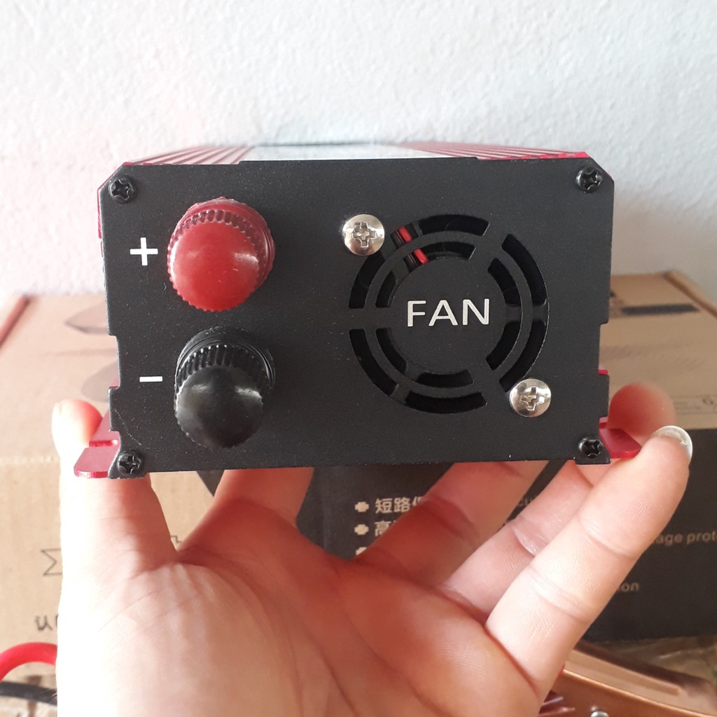 Bộ kích điện 12v lên 220v công suất 1600w, inverter sin chuẩn