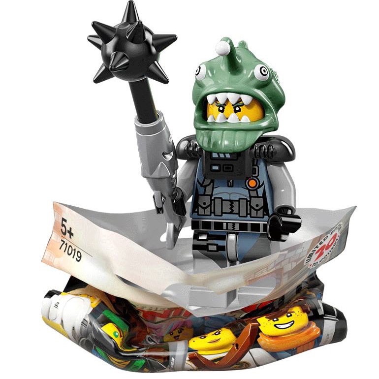 LEGO Minifigures Shark Army Angler 71019 Trong Phim LEGO Ninjago