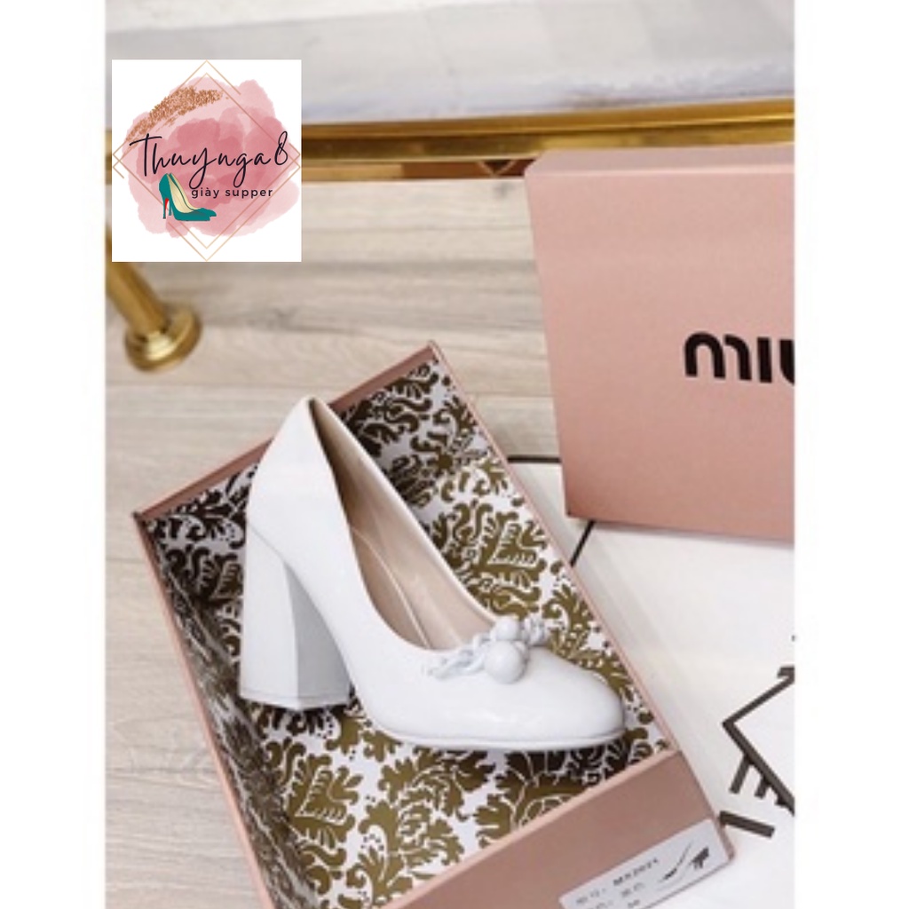 Giày cao gót Miumiu siêu hot, hàng supper fullbox