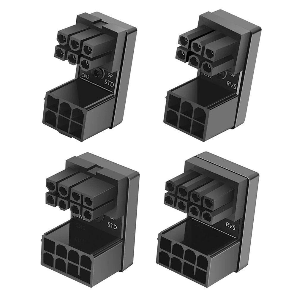 BTLIMER Set 2 Bộ Chuyển Đổi Nguồn Điện ATX 6 / 8 Pin