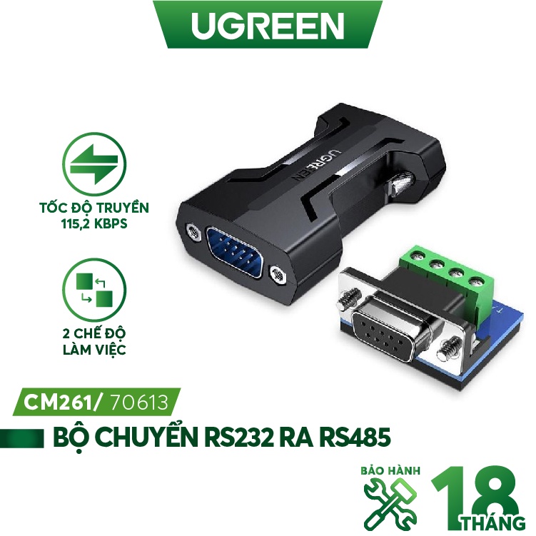 Bộ chuyển RS232 ra RS485 adapter sử dụng trong thương mại và công nghiệp CM261