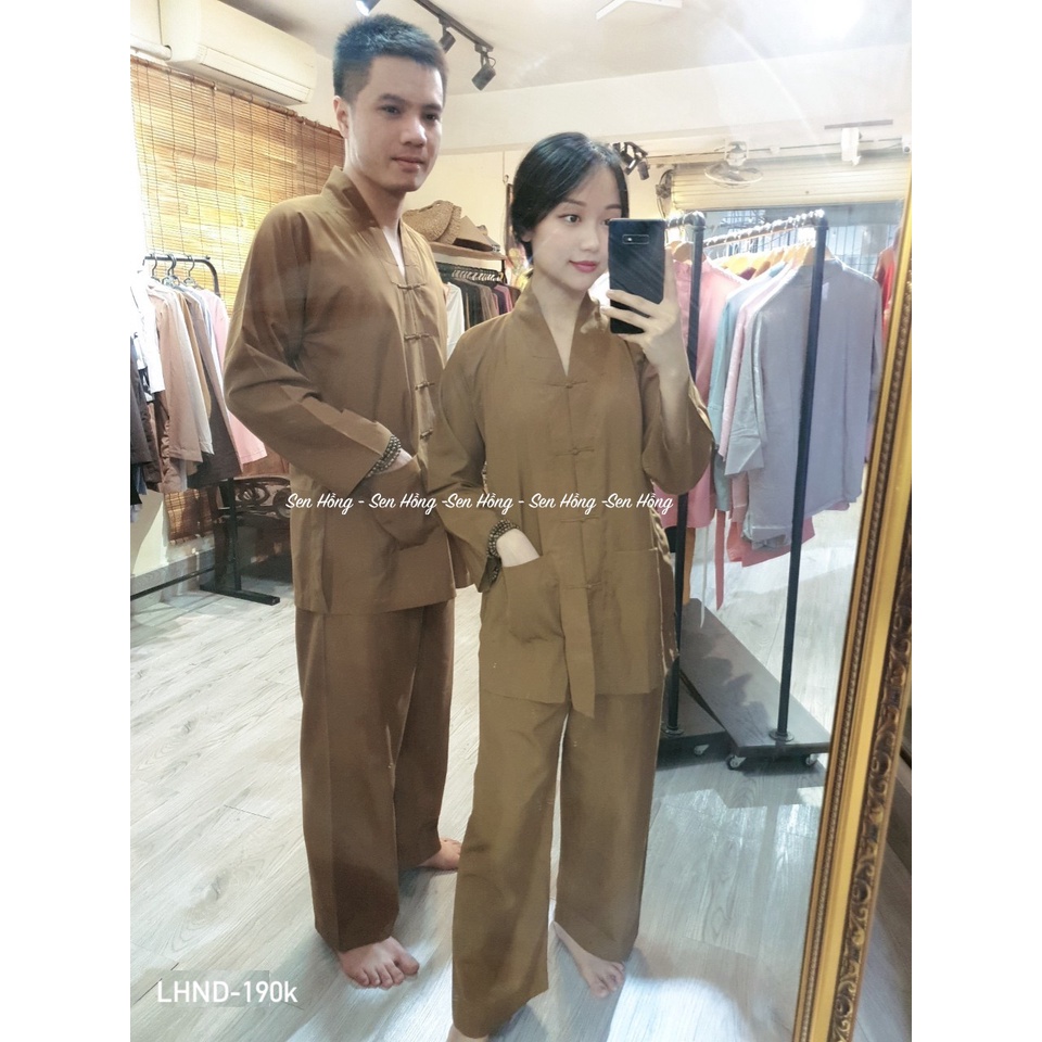 [LOẠI 1] ĐỒ LAM ĐI CHÙA BIG SIZE # quần áo Phật tử nam nữ # mẫu la hán truyền thống