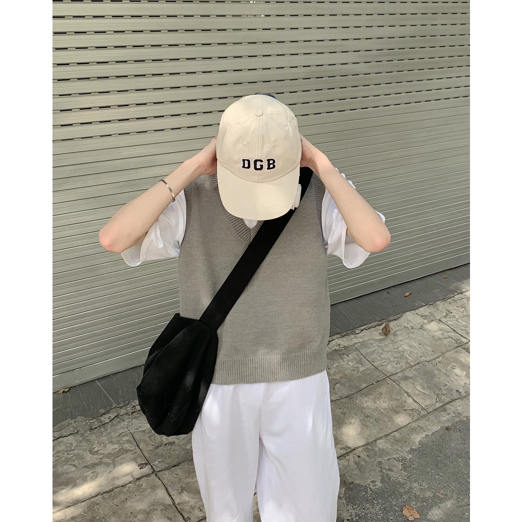 ÁO KHOÁC LOCAL BRAND - LEN GILET cao cấp unisex nam nữ basic trơn - DRAGONBYBOI