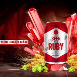 Bia Ruby thùng 24 lon - 330ml