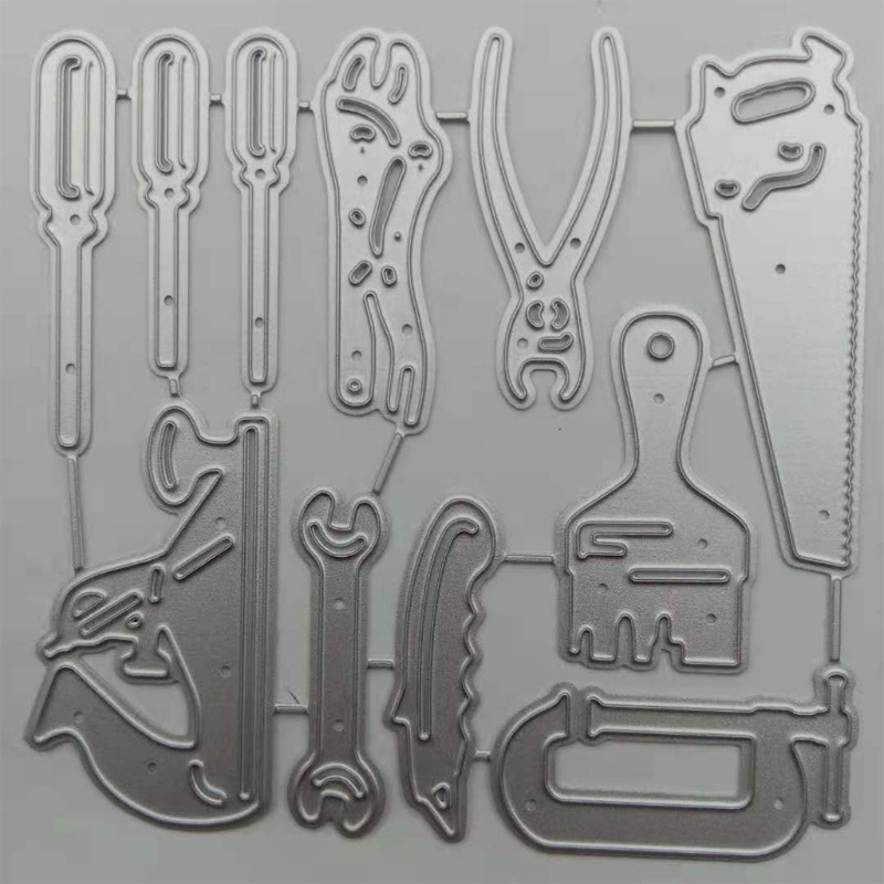 Khuôn Mẫu Cắt Thẻ Trang Trí Album Bằng Kim Loại DIY