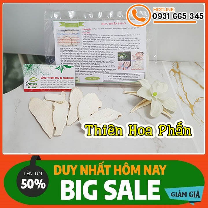 Thiên Hoa Phấn 500g - Hàng Công Ty Sấy Khô Loại 1