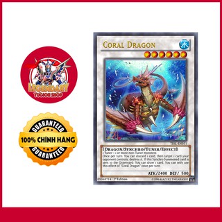 [Thẻ Bài Yugioh Chính Hãng] Coral Dragon