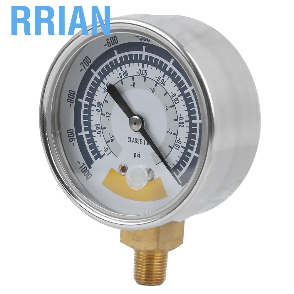 Máy Đo Áp Suất Chân Không 0 14psi G1 / 4in ~ - 1000mpa