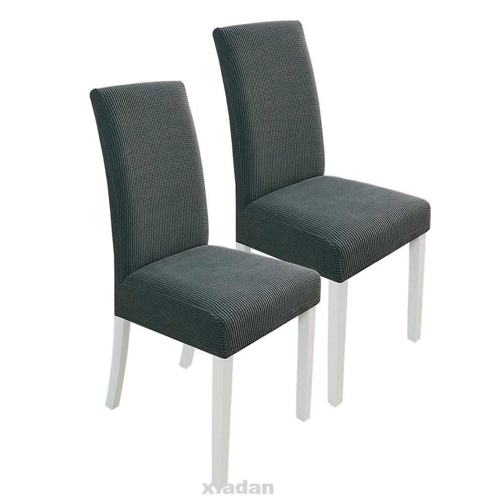 Vỏ bọc ghế bằng vải bông mềm mại co giãn chống bụi thông dụng có thể giặt rửa cho nhà ở/văn phòng