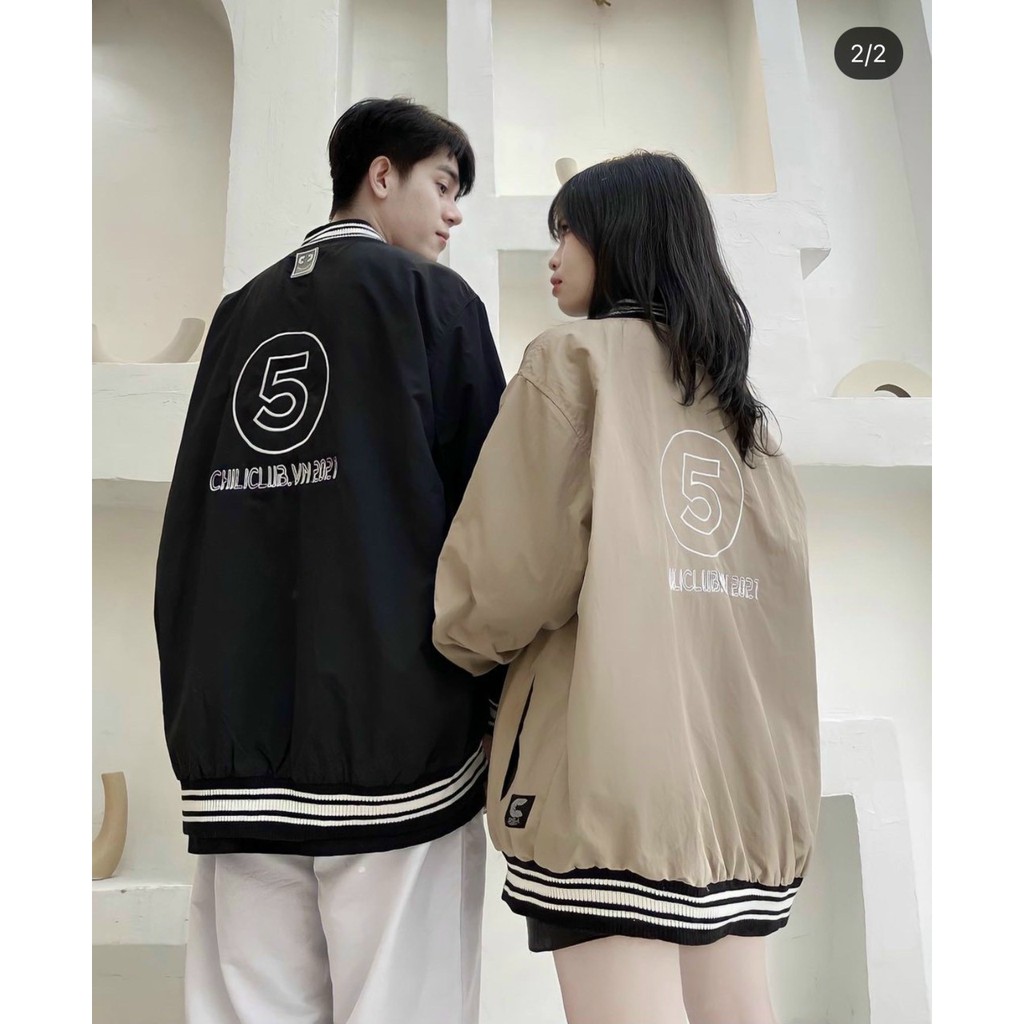 Áo khoác dù Bomber 2 lớp cho Nam/ Nữ và Cặp Đôi Áo khoác dù chống nắng form rộng phong cách unisex - Life Unisex -GAKD54