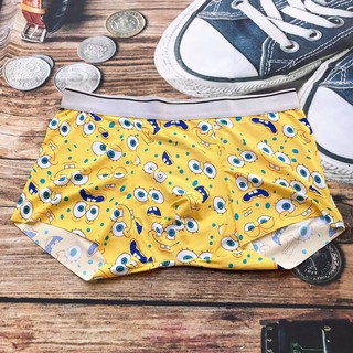 Set 4 Quần Lót Nam Boxer Thun Lạnh (sịp đùi lụa đúc)
