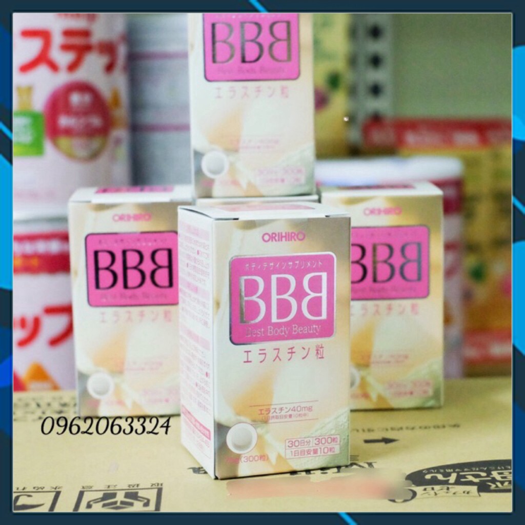 Viên uống nở ngực BBB Best Beauty Body Nhật Bản