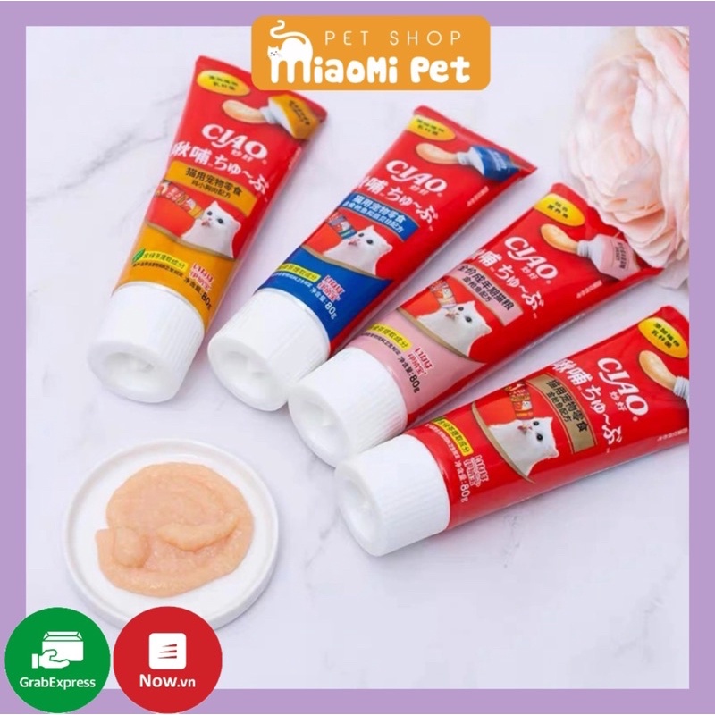 SÚP THƯỞNG CIAO CHO MÈO 80G