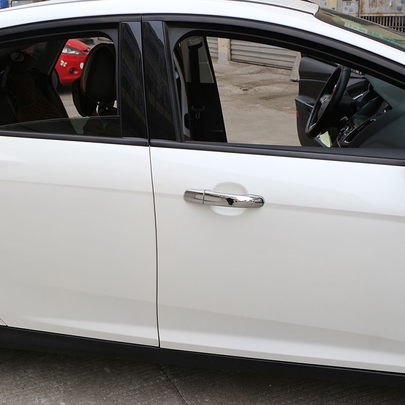 Khung Dán Tay Nắm Cửa Bên Ngoài Bằng Crom ABS Cho Ford Focus 2 MK2 2005-2011 Ford Focus 3 4 MK3 2012-2017