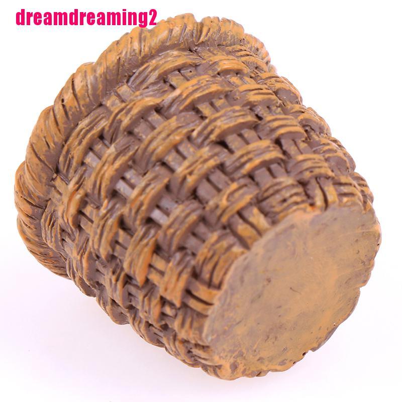 1 Giỏ Mini Trang Trí Nhà Cửa Tỉ Lệ 1: