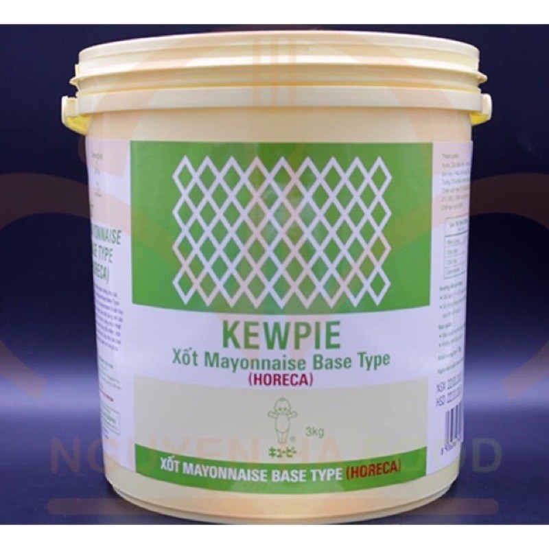 Xốt Mayonnaise Base Horeca 3Kg- Thùng 12Kg