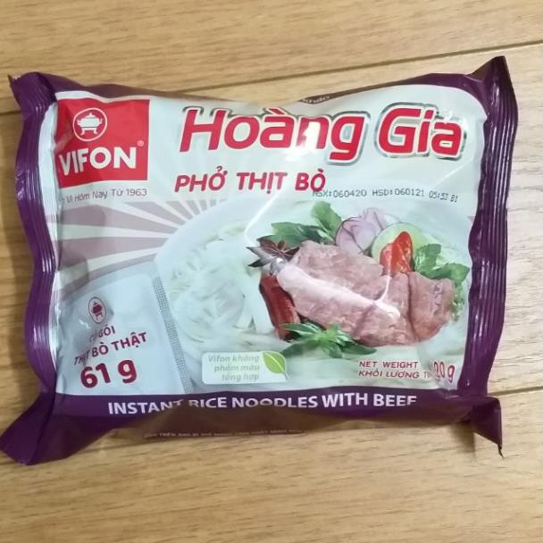 Phở thịt bò Hoàng Gia của Vifon 120g (set 2 gói)