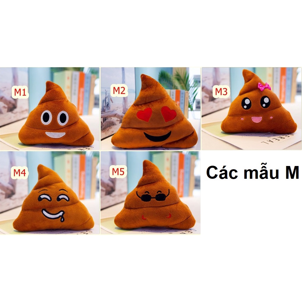 Thú bông gấu bông shit vui vẻ nhiều mặt biểu cảm 20cm_35cm