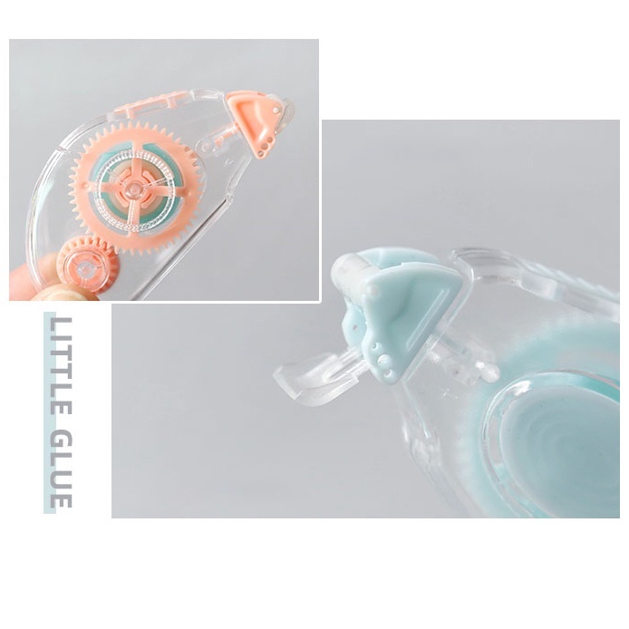 Cuộn Băng Keo Hai Mặt Trong Suốt Nhiều Màu 5M*5MM