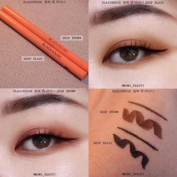 CV DVQ Kẻ mắt nước chống trôi Black Rouge Power Proof Pen Liner 8 CV