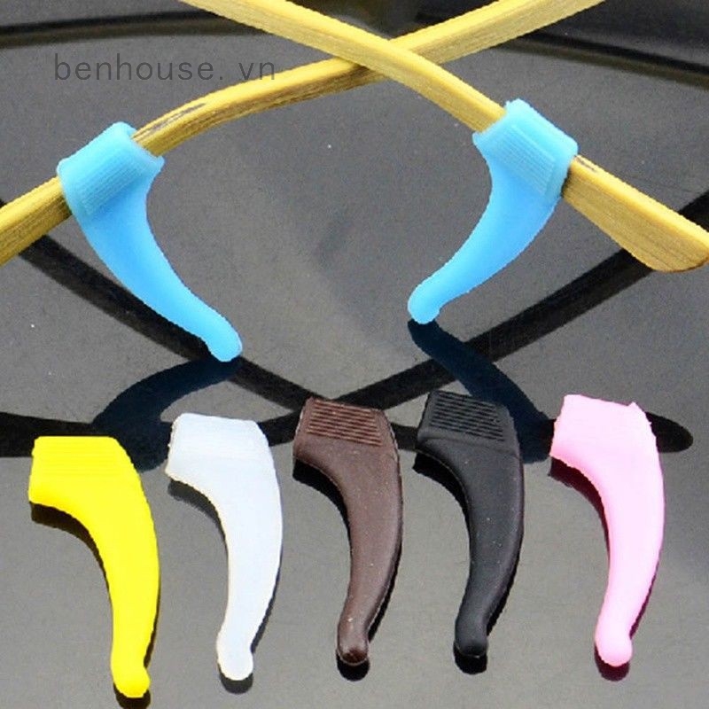 2pcs cặp silicone chống trượt tiện dụng dành cho mắt kính