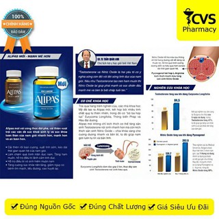 Sâm Alipas Mới Hộp 30 Viên ( Còn Tem Tích Điểm Chính Hãng )