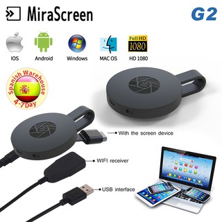 Tv Stick MiraScreen G2 1080p DLNA Airplay WiFi thu sóng TV cho Android