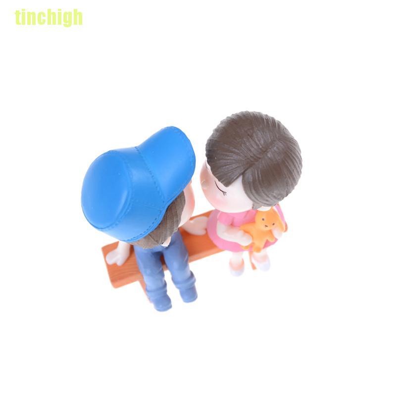Set 3 Mô Hình Cặp Đôi Mini Trang Trí Tiểu Cảnh / Nhà Búp Bê