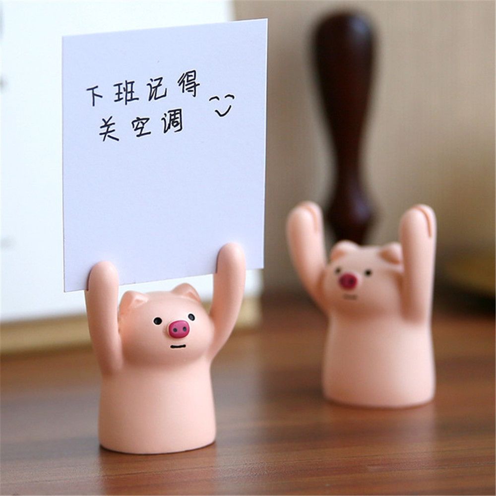 Kẹp giấy ghi chú hình ếch/mèo/gấu trúc dễ thương