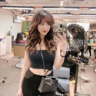 Áo quây ngực trơn croptop