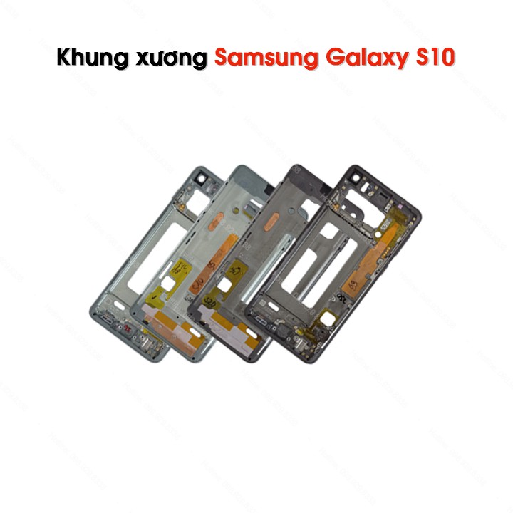 Khung Xương Viền Samsung Galaxy S10 / G973( F/ DS) Zin Tháo Máy