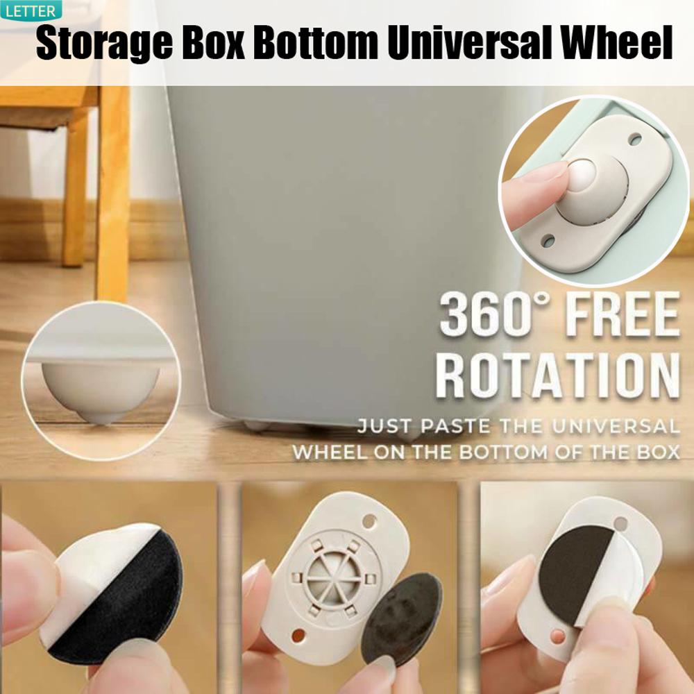 Bánh Xe Lăn Bằng Nhựa Thông Dụng Cho Thùng Rác Nhà Bếp