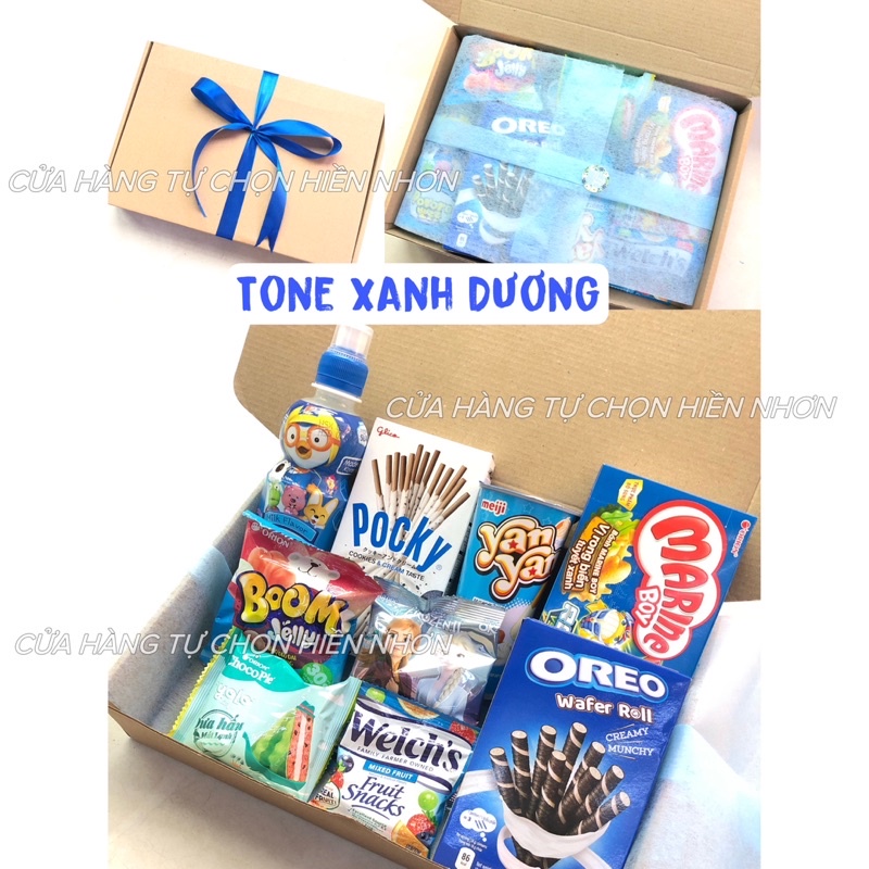 BOX QUÀ TẶNG BÁNH KẸO CHO BÉ - QUÀ SINH NHẬT-  Thích hợp các dịp