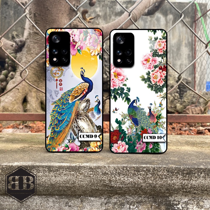 Ốp lưng kính cường lực Xiaomi Redmi Note 11 5G / Poco M4 Pro sang chảnh