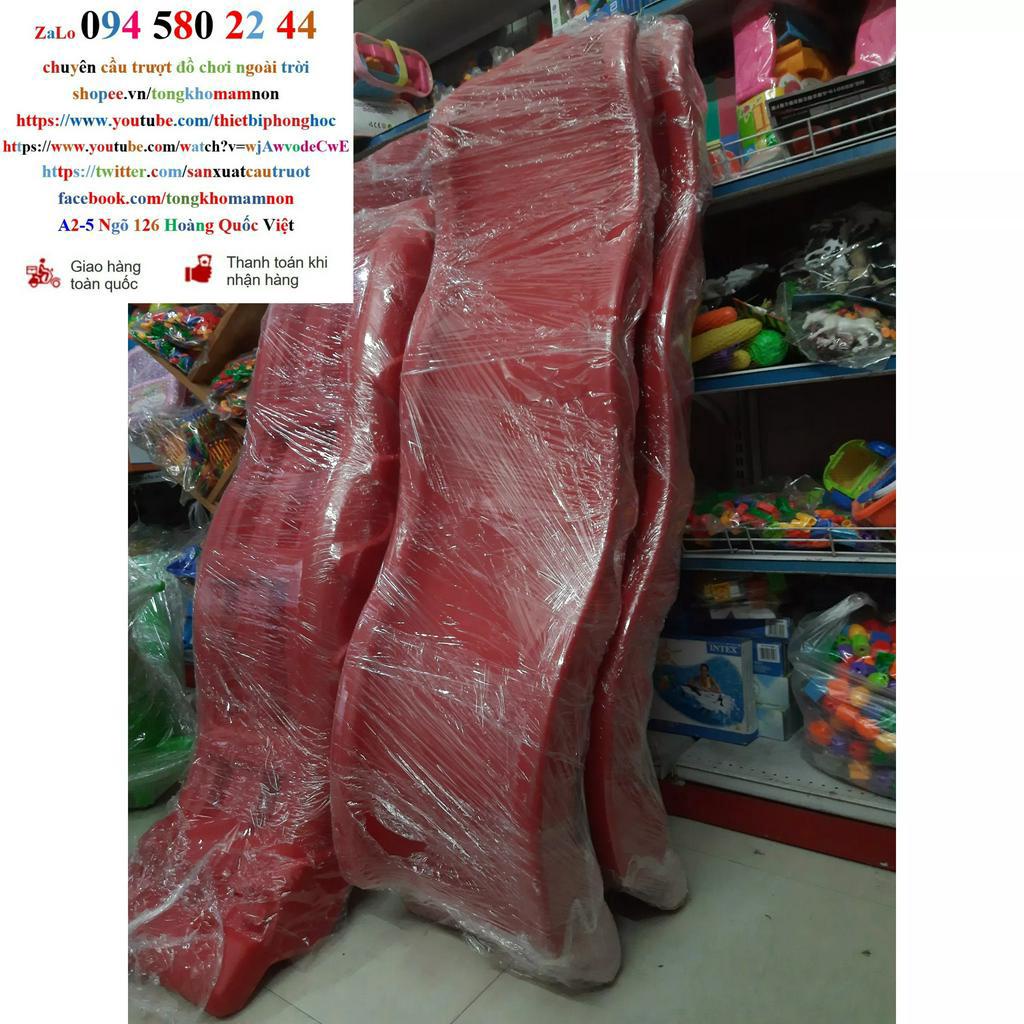 Thanh lý 1 cặp Máng Tuột Ngắn và Dài khác nhau, mét rưỡi và 2 mét, nhựa PP và nhựa composite, giá bán không kèm chân leo