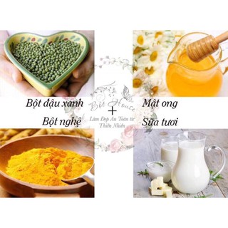 BỘT ĐẬU XANH HANDMADE DƯỠNG DA NHÀ BỘT