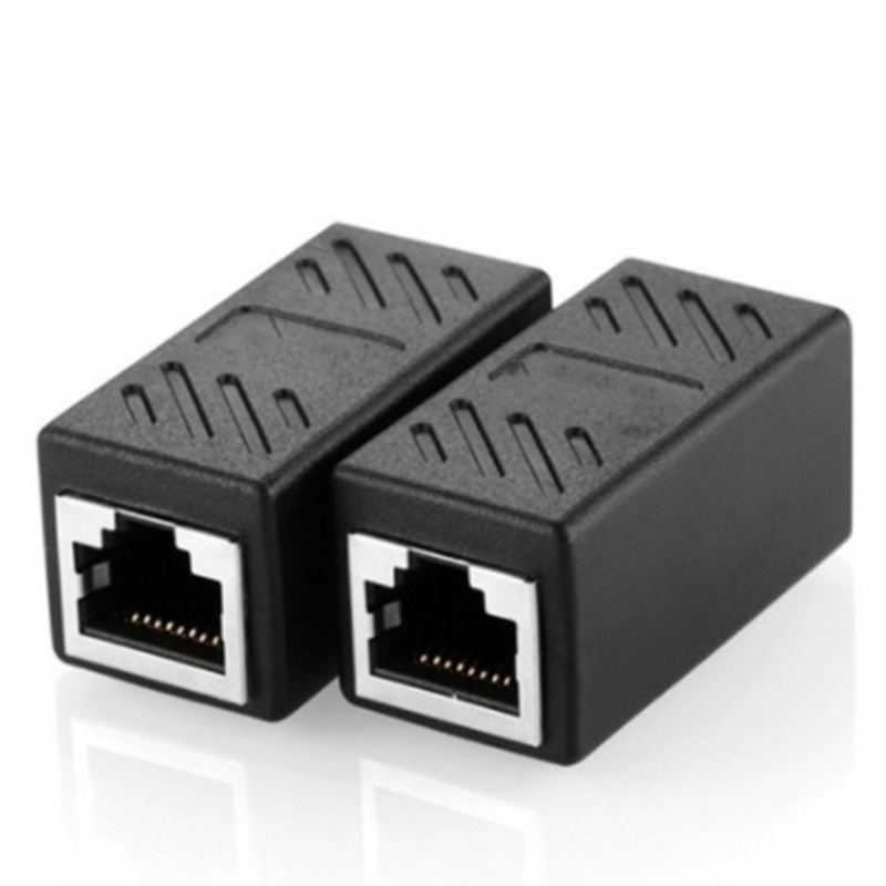 Bộ 2 Đầu Nối Dây Mạng Lan Rj45 Female Sang Female Cat6