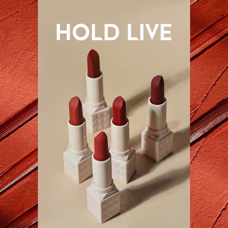 Son thỏi HOLD LIVE mịn lì mềm môi Color School Small Square HL438 HLIV63