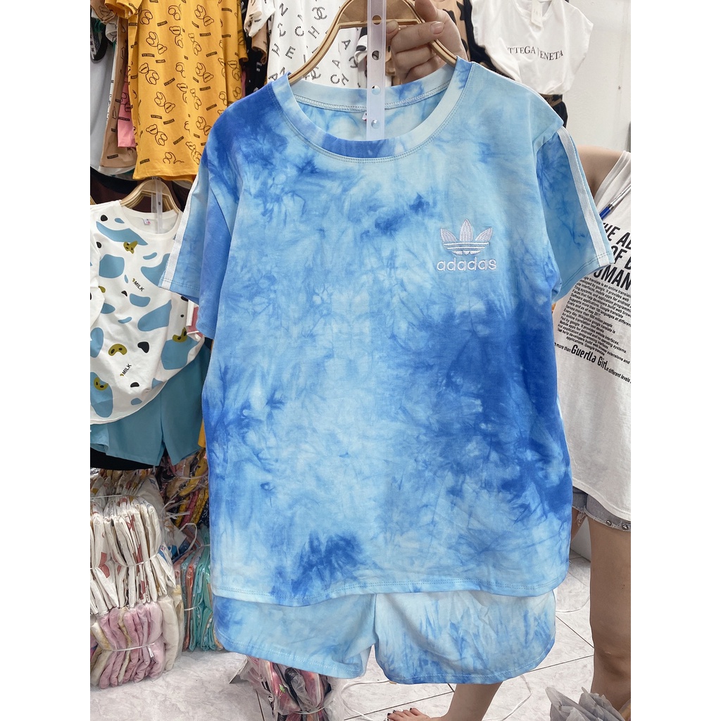 [Mã SKAMCLU7 giảm 10% tối đa 50K đơn 0Đ] Bộ loang chữ A thêu ( ảnh thật )