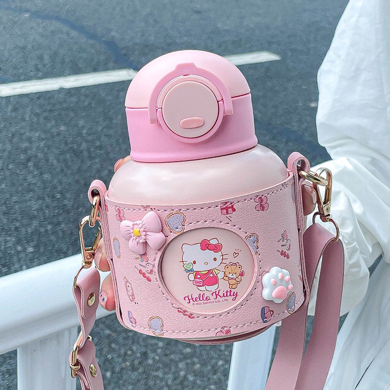 Ống Hút Hello Kitty Dễ Thương Chất Lượng Cao Cho Nữ Sinh