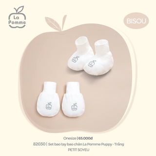 La pomme set bao tay bao chân la pomme puppy aw2022
