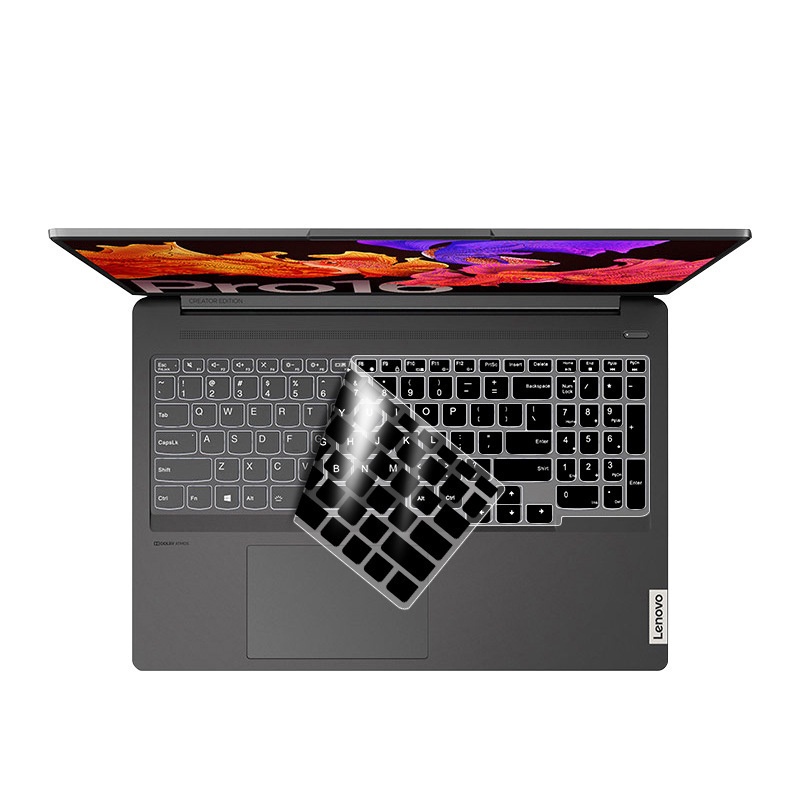 Miếng Silicone Bảo Vệ Bàn Phím Cho Lenovo Xiaoxin Pro 16 ThinkBook 16p 2021 16ACH Ideapad 5 Pro 16ACH6 R7 5800H