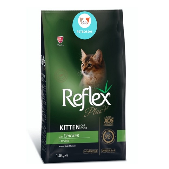 Hạt Reflex PLUS Túi 1.5kg - Hạt cho mèo con và mèo lớn Thổ Nhĩ Kỳ