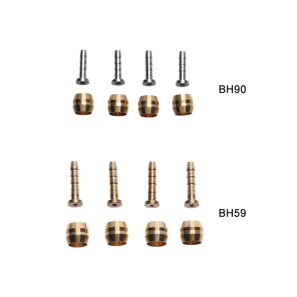Set 5 Đầu Nối Ống Dầu Phanh Bh90 Bh59 Chuyên Dụng Cho Xe Đạp