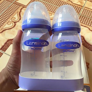 [NGUYÊN HỘP] Bình Sữa Lansinoh Momma 160ml/240ml Nhập Anh