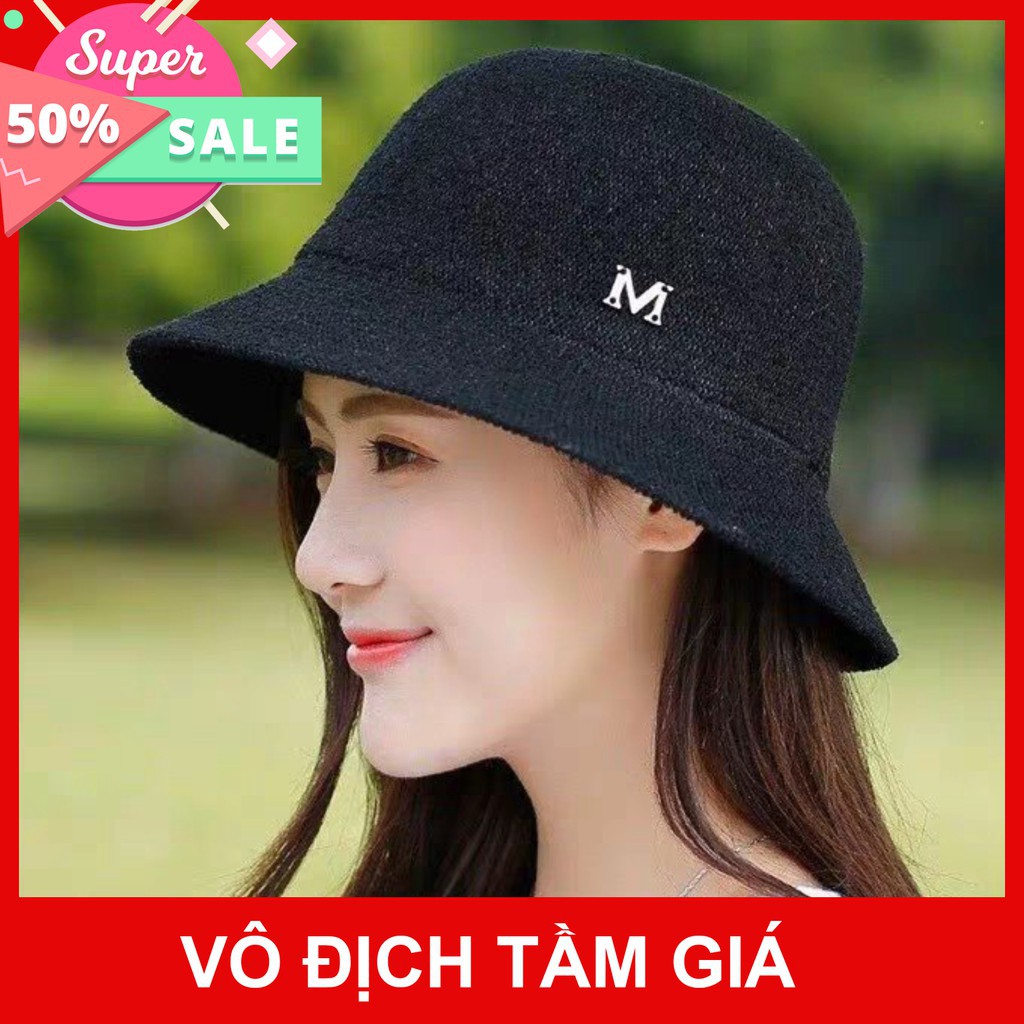 Nón Cói Nữ Chữ M Đi Biển Mũ Tai Bèo Vành Vintage sỉ nhận đặt hàng online 💞FREESHIP💞TOÀN QUỐC}kho sẵn hàng giao ngay