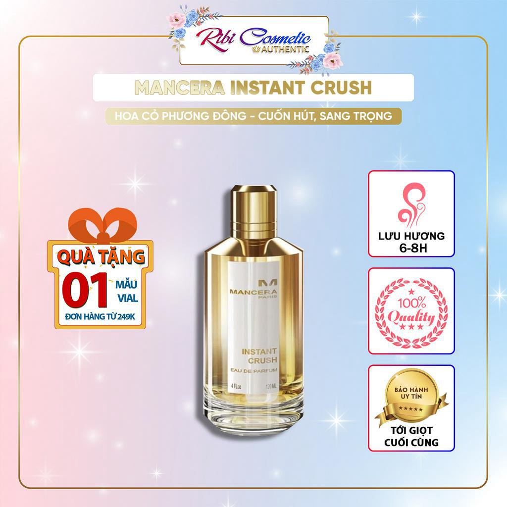 Nước Hoa Unisex Mancera Instant Crush - Thơm Hơn Crush Của Bạn, Mùi Hương Mang Phong Cách Mfk 540